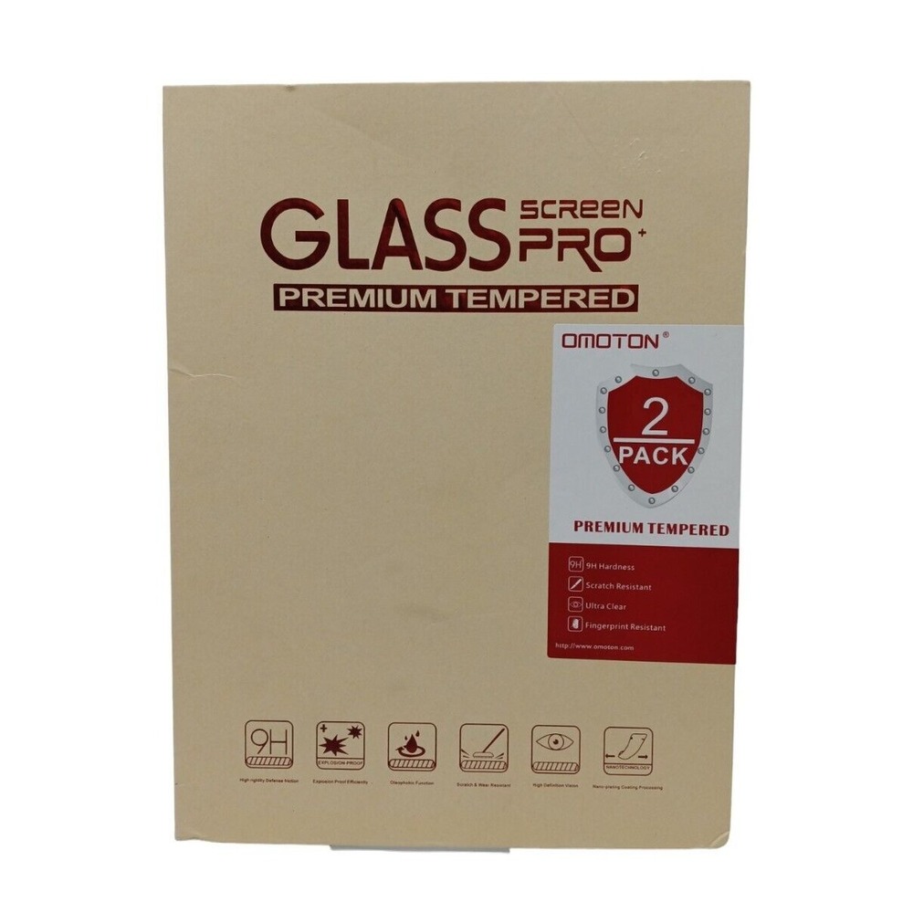 Omoton iPad Pro 11 Screen Protector - High Definition - 2 Pack-Scratch Resistant